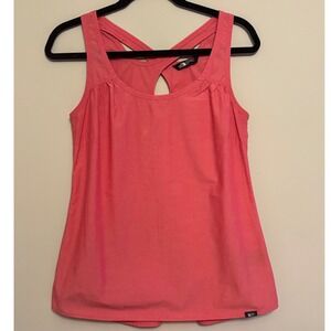 The North Face Pink Racerback Tank Top Women's Small Casual Sleeveless Summer